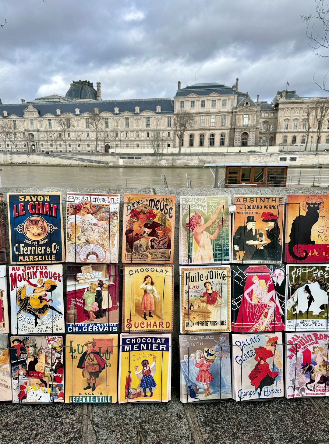 vintage french advertising poster