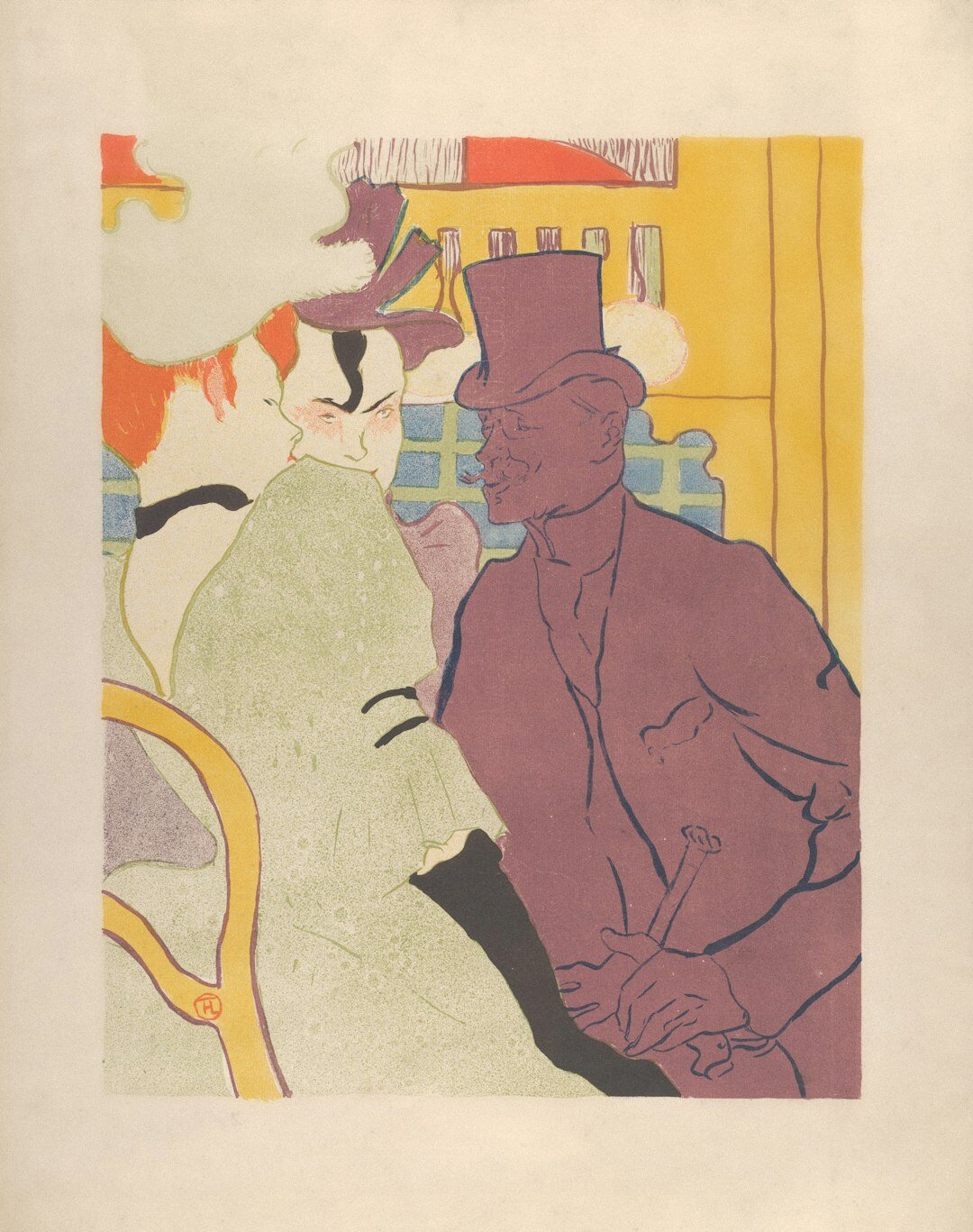 vintage french poster