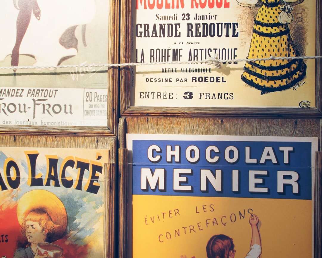 retro french poster